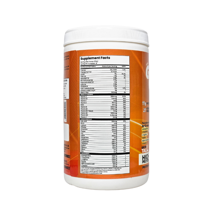 Mikis Growth Formula Vanilla 400g – Protein Powder for Teenagers in India