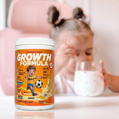 Mikis Growth Formula For Growing Kids (7-12 Yrs) | Malai Kulfi Flavor 400g