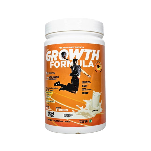 Mikis Growth Formula Vanilla 1Kg – Protein Powder for Teenagers in India
