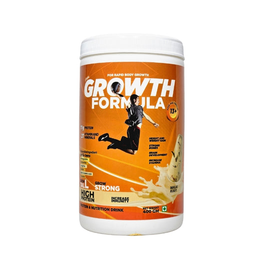 Mikis Growth Formula Malai Kulfi 400g – Protein Powder for Teenagers in India