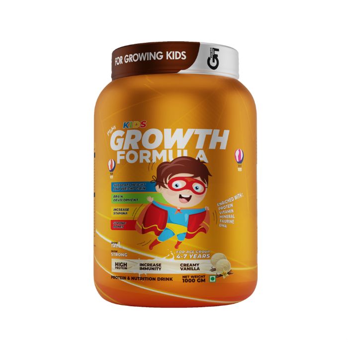 Mikis Kids Growth Formula For Growing Kids (4-7 Yrs) | Vanilla Flavor
