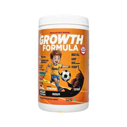 Mikis Growth Formula For Growing Kids (8-12 Yrs) | Chocolate Ice-cream 400g